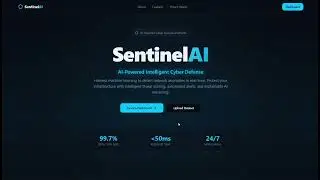 SentinelAI : AI-driven Network Intrusion Detection System (NIDS)