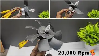 How To Make a powerful Jet brushless motor EDF