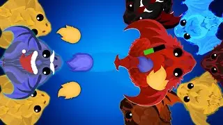 MOPE.IO HUNTING ALL KD SKINS WITH LEGENDS FEAT. PLLEXXY, DREAMER//SANTA BRINGER KILLS KING STAN SOLO