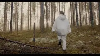 Alone Girl Walking in Jungle - No Copyright Video - Free Stock Footage