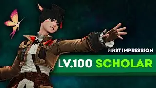 My first impression on Lv.100 Scholar (FFXIV DAWNTRAIL)