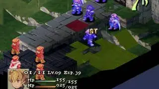 Final Fantasy Tactics - Regular vs Cone AoE