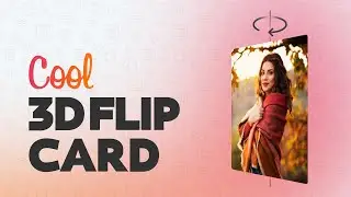 CSS 3D Flip Card Hover Effect