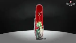 Складаний ніж Victorinox SPARTAN ZODIAC Зелений дракон 1.3603.Z3340u Victorinox_Ukraine