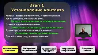 Установление контакта система продаж Life 1