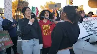 Palestine Protest - Arden Fair Mall, Sacramento - 11/24/23.