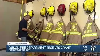 Duson Fire Department receives grant for newer, better gear