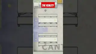 Dream vs Reality! #prisonarchitect #shorts