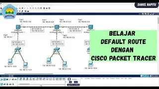 Static Default Route dengan Cisco Packet Tracer