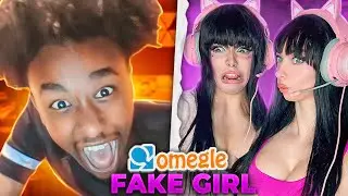 Fake eGirls Voice Troll People On Omegle! (Ft. 