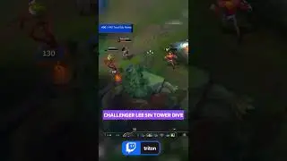 CHALLENGER LEE SIN TOWER DIVE