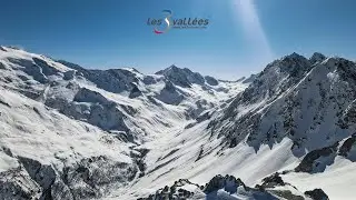 FRENCH ALPS Les 3 Vallées 4K SKI DRONE