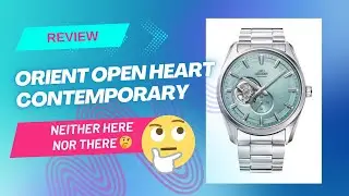 Orient Contemporary Open Heart RA-AR009 - I don't know what this watch is about!