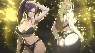 Yuki × Yoruichi [Fanart] 4k Edit