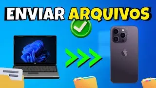 HOW TO SEND FILES from PC to IPHONE (PHOTOS, VIDEOS and FILES) 🔥✅