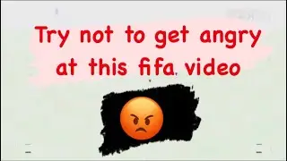 this is why fifa players break controllers