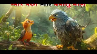 दयालु बाज़ और प्यारे पंछी, दयालु बाज़, dayalu l aur pyare panchi