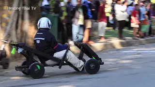 Wooden Cart Racing in Thailand ล้อเลื่อนไม้