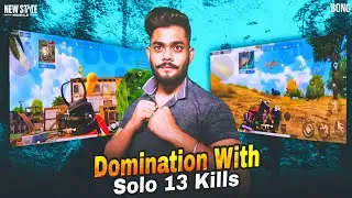 Domination in invitational | Solo 13 kills | NEW STATE MOBILE