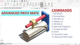 Solidworks mechanism design | Solidworks path mate