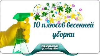 10 плюсов весенней уборки