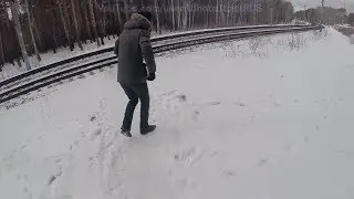 ВОТ ЭТО ПОВОРОТ! Ангел на снегу!