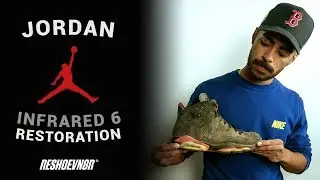 Can Vick Almighty Restore These 2014 Jordan 6 Infrareds With Reshoevn8r?