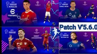 Pesmobile patch New v'5.6.0 UFFA Champions League Pes 2021 Mobile 👇Link👇
