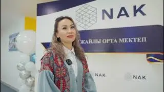 NAK компаниясы салған №107 жайлы орта мектептің ашылуы!