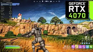 Fortnite : RTX 4070 12GB ( 4K Balanced Settings RTX ON / DLSS ON )