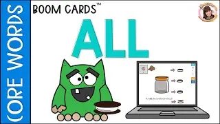 Boom Cards AAC Core word: ALL for Special education and Autism