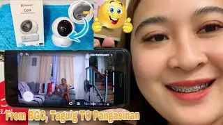SMART CCTV CAMERA VIA WIRED CONNECTION SETUP || GAMIT ANG CELLPHONE (ACTUAL VIDEO)