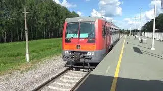 Пригородные поезда во Ржеве! Рельсовые автобусы РА1.