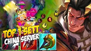TOP 1 SETT GAMEPLAY IN CHINA SERVER | ONE SHOT EVERYTHING