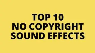 Top 10  free sound effects used by youtubers troll sound | comedy sound |no copyright | PART 1