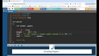 C++: Guess a Random Number