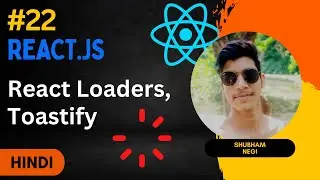 React Loaders and toastify | React.js Full Course #22