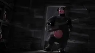 Barnyard - Ben and Otis vs. Coyotes