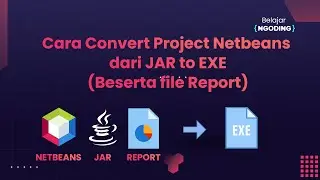How to Convert a NetBeans Project from JAR to EXE with Report Files