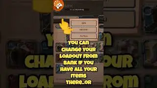 Albion Online - HOW TO CREATE A LOADOUT