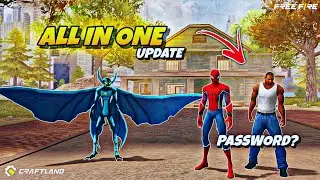 New Characters in Freefire Craftland | map by SacSo