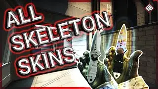 [CS:GO] Skeleton Knife - ALL Skins (Showcase) | Full Tutorial