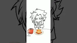 카스테라 냠냠 but 🍮 #ypfッ #shorts #art