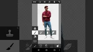 How to cut photos in photoshop mobile || part 2 || #shorts #shortvideo