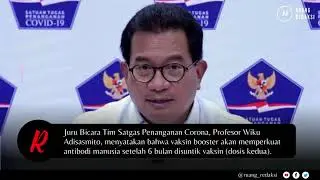 Ikuti vaksin booster dan terapkan Prokes