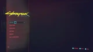 Cyberpunk 2077 weird camera glitch
