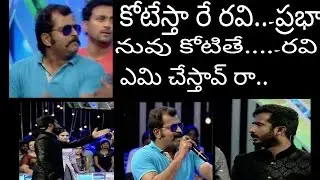 Talks war between Small Screen Mega Hero Prabhakar Vs Famous Anchor Ravi