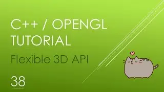 OpenGL/C++ 3D Tutorial 38 - Mouse input and delta time (Prep for camera)