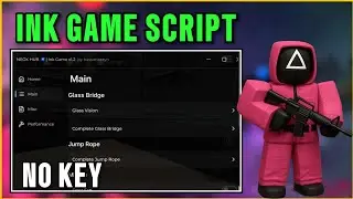 [JUMP ROPE] Ink Game Script NO KEY - Finish Red Light, Complete Jump Rope, Auto Mingle
