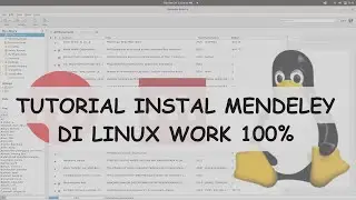 Cara install mendeley di linux WORK 100%!!